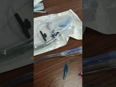 Plastik sekali pakai bedah dada isolasi paru-paru Double-Lumen Endobronchial Tube DLT