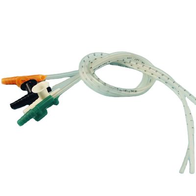 Tabung Kateter Penyedutan Bedah, PVC 45cm 14 Kateter Penyedutan Prancis ORCL