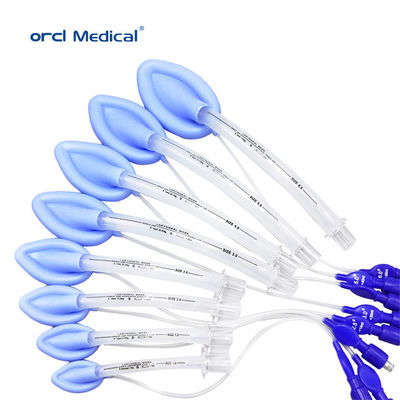 Disposable Anesthesia Bedah Silikon #1-#5 Masker Laryngeal