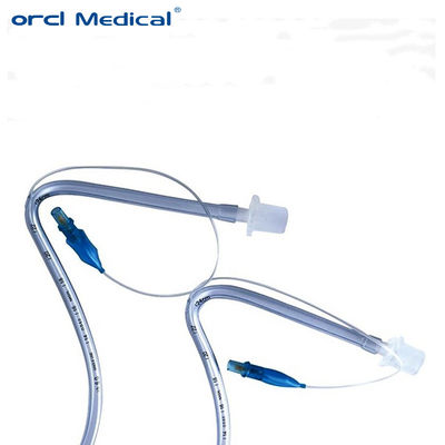 Perlengkapan medis PVC Standar Oral Nasal Endotracheal Tube Dengan Cuff / Uncuffed