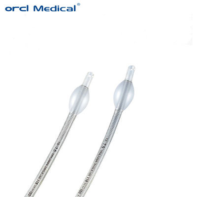 Penyedia tabung endotracheal standar medis PVC sekali pakai diperkuat dengan dan tanpa borgol