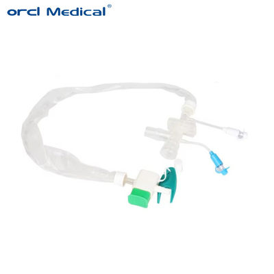 Catheter Penyedutan tertutup PVC Steril Rumah Sakit Satu Kali Penggunaan Harga Grosir