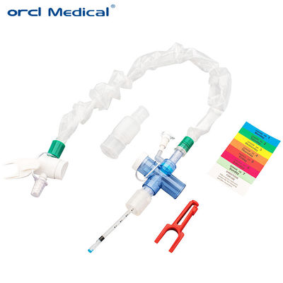 Disposable 4H 72H Medical 14FR PVC Mucus Tutup Pemasok Grosir Kateter Pengisapan