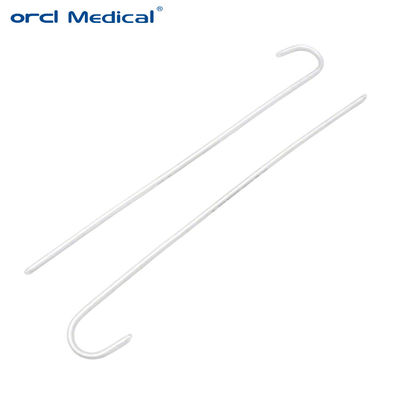 Intubasi tabung endotracheal Stylet Intubasi dengan Aluminium Intubating Stylet Supplier