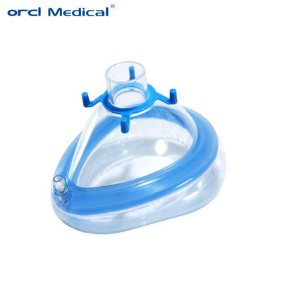Masker Anestesi PVC Air Cushion Medis Pemasok Masker Anestesi Gratis PVC