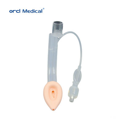 LMA Double Lumen Laryngeal Mask Medical Disposable Silicone Intubating Airway Harga Grosir