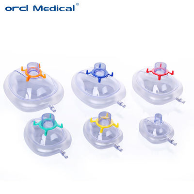 Ekonomi Air Cushion Anesthesia Topeng Wajah Dengan Katup Inflatable Anesthesia Topeng Air Cushion Topeng Pasar Cina