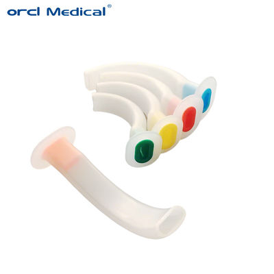 PVC ABS/PE PP Guedel essential airway untuk menjaga keterbukaan saluran udara dalam keadaan darurat oleh responden pertama bersertifikat