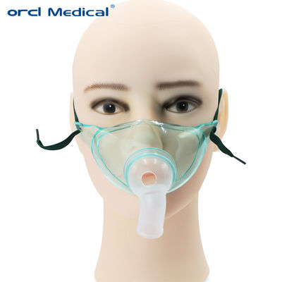Masker Tracheostomy Oxygen Lembut Sertifikat CE & ISO Bahan medis