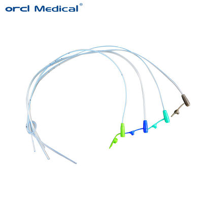 120cm Panjang Enteral Silicone Feeding Tube Fr8 - Fr26 Sampel Gratis