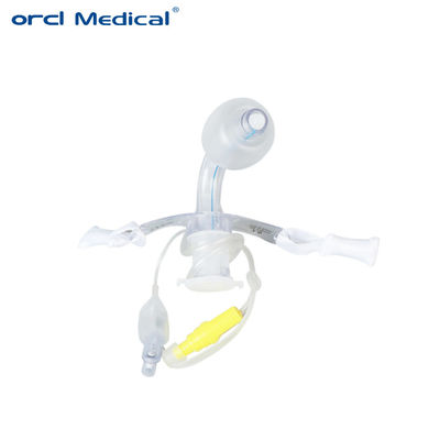 Keselamatan medis tabung tracheostomy sekali pakai volume tinggi dengan tabung hisap subglottic