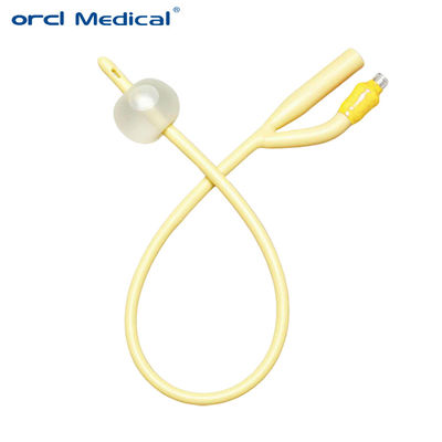6FR 8FR 30FR Kateter Foley Lateks Medis Steril Dengan Balon Harga Grosir