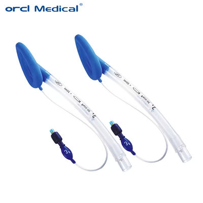 Silicone Medis sekali pakai LMA Topeng Laringal Airway untuk Anestesi Fleksibel Lma