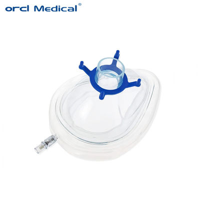 Topeng Bedah Medis Soft PVC Air Cushion Topeng anestesi sekali pakai