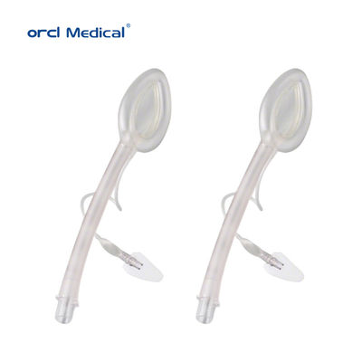 Disposable Anesthesia Medis Bedah PVC Laryngeal Mask Airway #1-#5