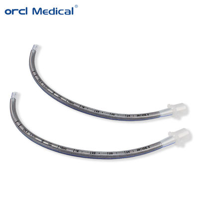 Disposable Medical Reinforced Endotracheal Tube Enhanced Bronchial Intubation Digunakan untuk Penyelamatan dan Anestesi