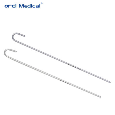 Pemasok Stylet Intubasi Aluminium Tabung Endotrakeal Medis Stylet Intubasi Aluminium+PVC Panduan Kawat