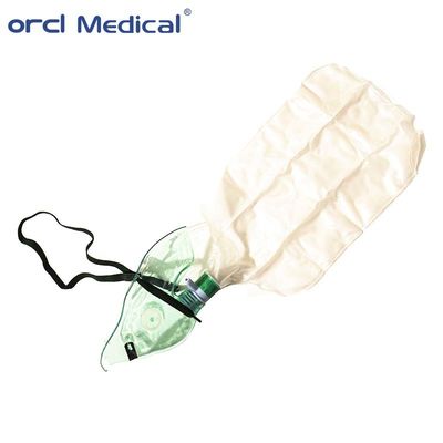 Pabrik Produsen Masker wajah bedah tidak bernapas kembali oksigen/masker dengan pasokan bahan konsumsi medis oksigen