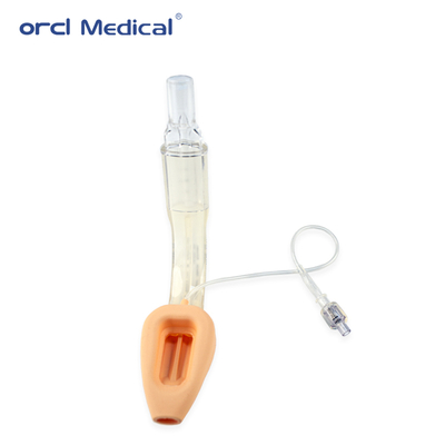 Pabrik Manufaktur Dan Perdagangan Masker Laringal Silikon Double Lumen Medis Airway #2-5 Ukuran CE ISO Disetujui