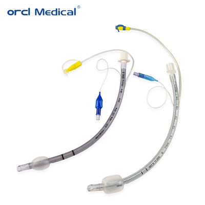 Tabung Endotracheal Medical Disposable yang disertifikasi CE ISO dengan Lumen Evakuasi & Penanda Radio-Opaque