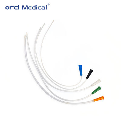 Kateter Hisap PVC Ukuran Fr6-22 Medis Sekali Pakai Steril dengan Tanda Graduasi